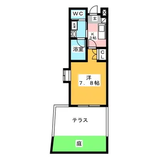 La Carene Gokiso【1階】の間取り