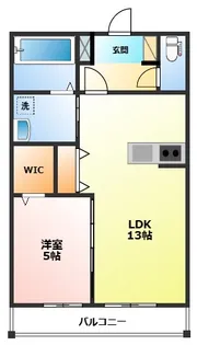 神奈川県小田原市堀之内【アパート】の間取り