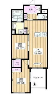 東京都練馬区土支田2【アパート】の間取り