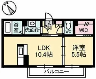 カサクレシアIV【3階】の間取り