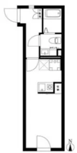 the GINZA east【1階】の間取り