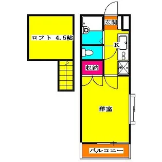ハウスサンライズ【1階】の間取り