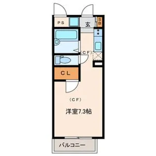 パルコートN【1階】の間取り