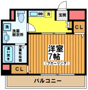 東京都世田谷区大原2【マンション】の間取り