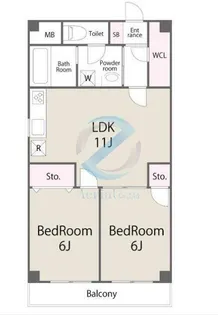 千葉県市川市南行徳1【マンション】の間取り