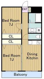 エムエスビル【3階】の間取り