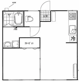 根岸ハイツ【1階】の間取り