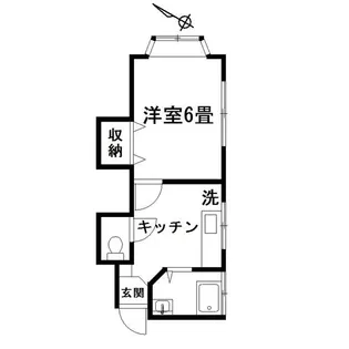 ラ・メゾン春秋【2階】の間取り