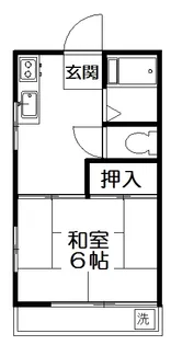 エイトコーポ【2階】の間取り