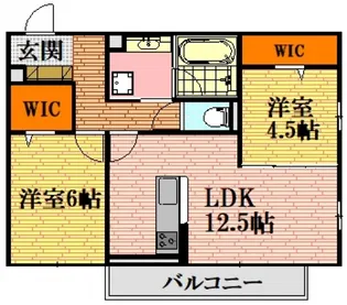 サンコートHIKARI【2階】の間取り