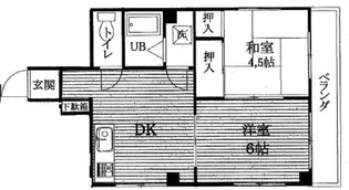 エクセルピア羽田2番館【3階】の間取り