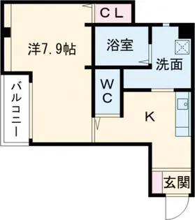 エヌエムトラントアン【3階】の間取り