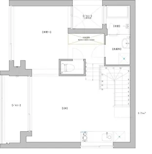 リベルダージュ【2階】の間取り
