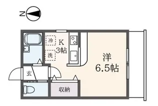 パレットII【1階】の間取り