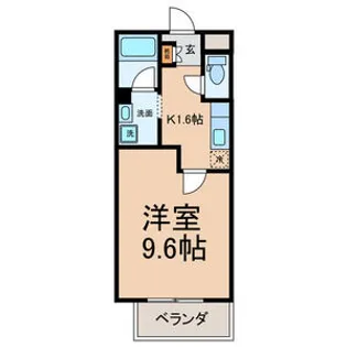 マイタウン茶所【3階】の間取り