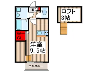 BestStage小手指2丁目【3階】の間取り