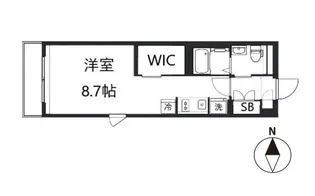 THE GARDEN 池ノ上【3階】の間取り