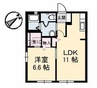 ALEX【2階】の間取り