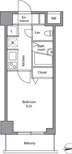 レジディア上落合の間取り