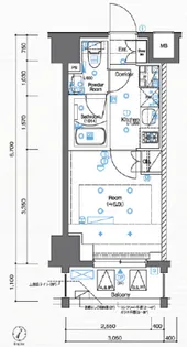 SYFORME YOKOHAMA ODORIKOEN【6階】の間取り