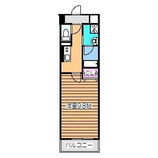 ドゥーロ北長尾【5階】の間取り