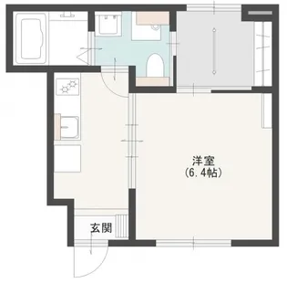 Prive上安【1階】の間取り