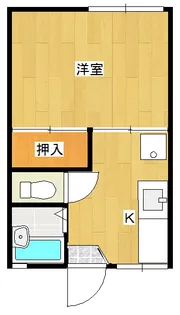 ルアーブ博多【1階】の間取り