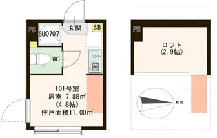 グラップ【1階】の間取り