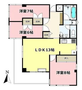 ホーメイトビル【2階】の間取り