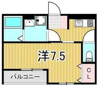 MAISON SA XVIII【4階】の間取り
