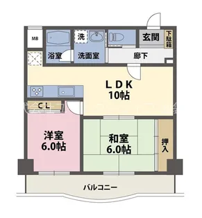 シェラ目白台豊坂【1階】の間取り