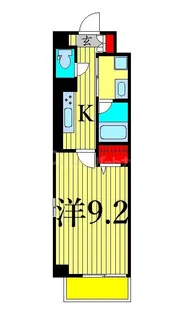 PARQUE Nishikoiwa【4階】の間取り