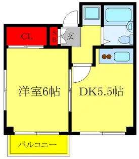 コーポトム【3階】の間取り