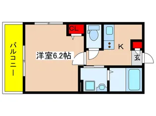 Lynx横浜磯子【3階】の間取り