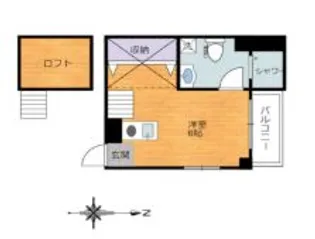 宮本マンションII【4階】の間取り