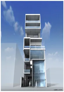 (仮称)広路町計画【8階】の外観