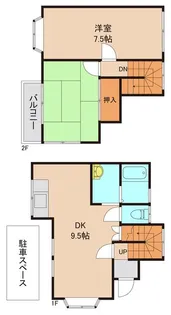 スガハラハイツ【1階】の間取り