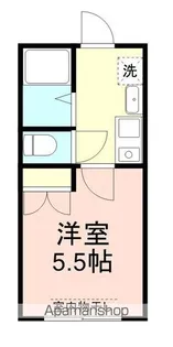 パープルハイツ【1階】の間取り