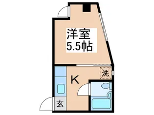甲州ビル【3階】の間取り