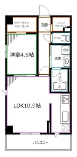 ブライズ高円寺【5階】の間取り