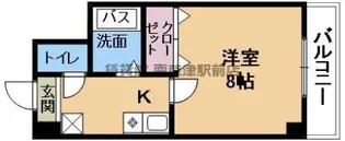 グッドライフ南草津I【1階】の間取り