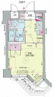 キャッスルステージ茗荷谷駅前【2階】の間取り