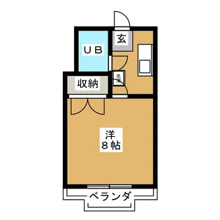 第3池原荘【2階】の間取り