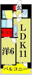 メゾンド・ボナー扇 弐番館【2階】の間取り