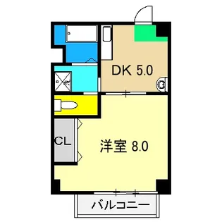 マルイマンション【2階】の間取り