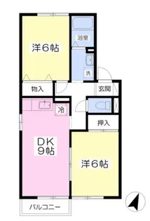 コトー桜台【2階】の間取り