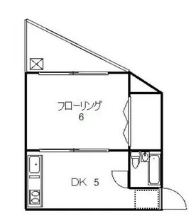 エルアルカサル中目黒【5階】の間取り