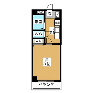 グレイス塩釜【1階】の間取り