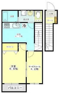 Casa Felice【2階】の間取り