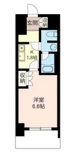 エスティメゾン武蔵小金井【10階】の間取り
